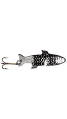 Acme Phoebe spinning lure in silver highlights a compact body for trout and walleye.