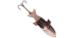 Acme Phoebe copper spoon in water showing lifelike wobble for predator attraction