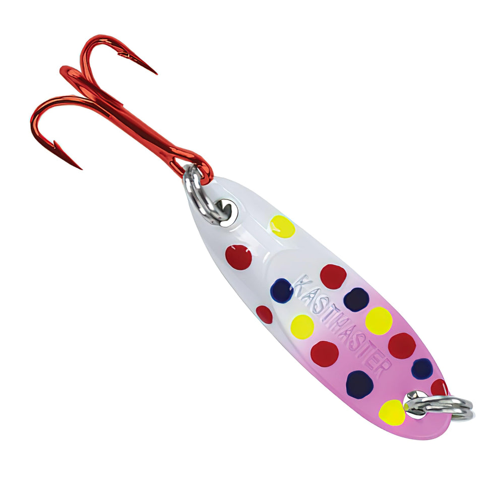 Acme Tackle Rattlemaster Glow Pink Wonderbread lure glows and rattles to attract bass.