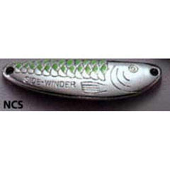Acme Sidewinder spoon on surface casting and trolling, delivering versatile all-purpose action.