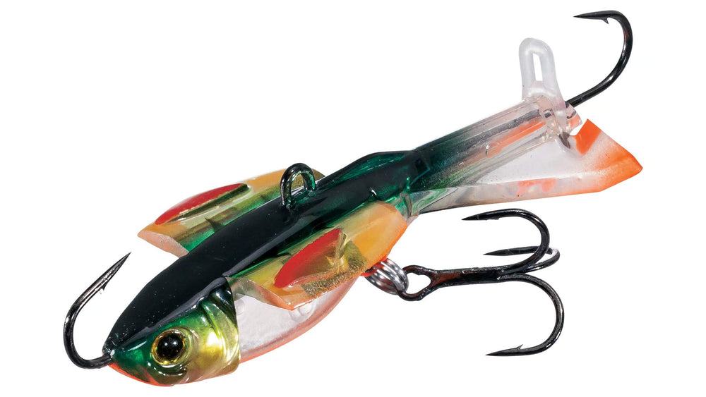 Acme Hyper-Glide perch chrome wings action highlighting opening and closing