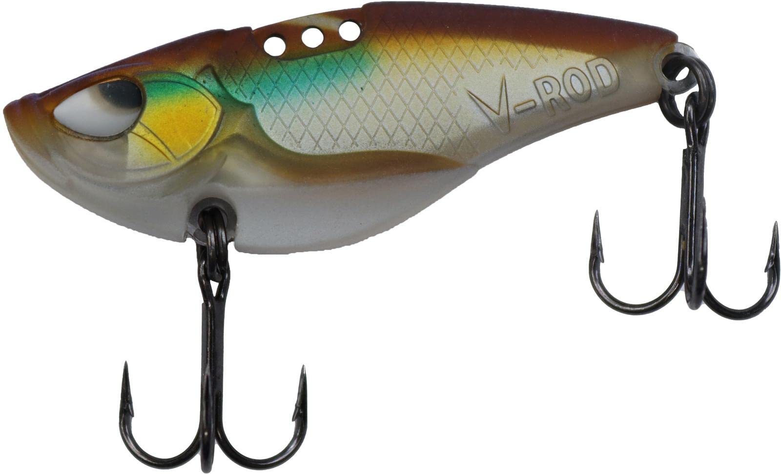 ACME V-Rod VR-BM34 Big Muddy bait casting with lifelike finish for open-water fishing