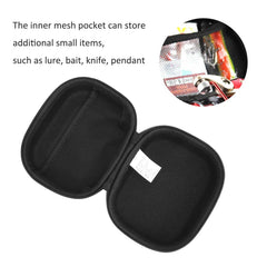 ACOGEDO Fishing Reel Case mesh pocket for lures and small parts