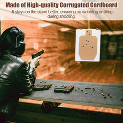 Acostop shooting targets packed layout, convenient bulk pack for training