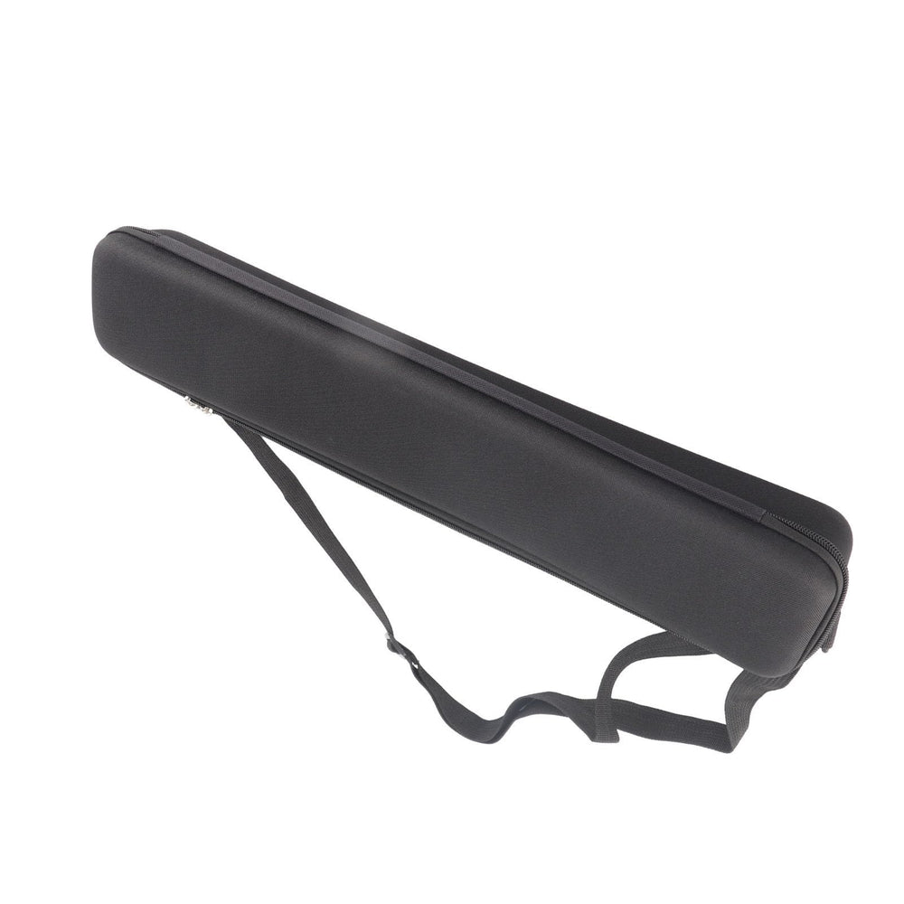 Acouto bag measures 54x11x6 cm for compact storage.