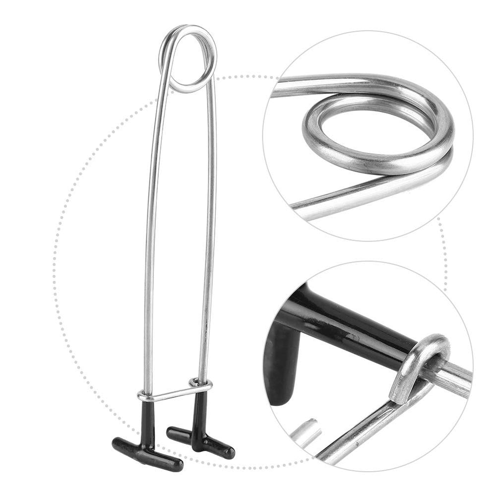 Acouto durable stainless steel fishing accessory on a tackle table