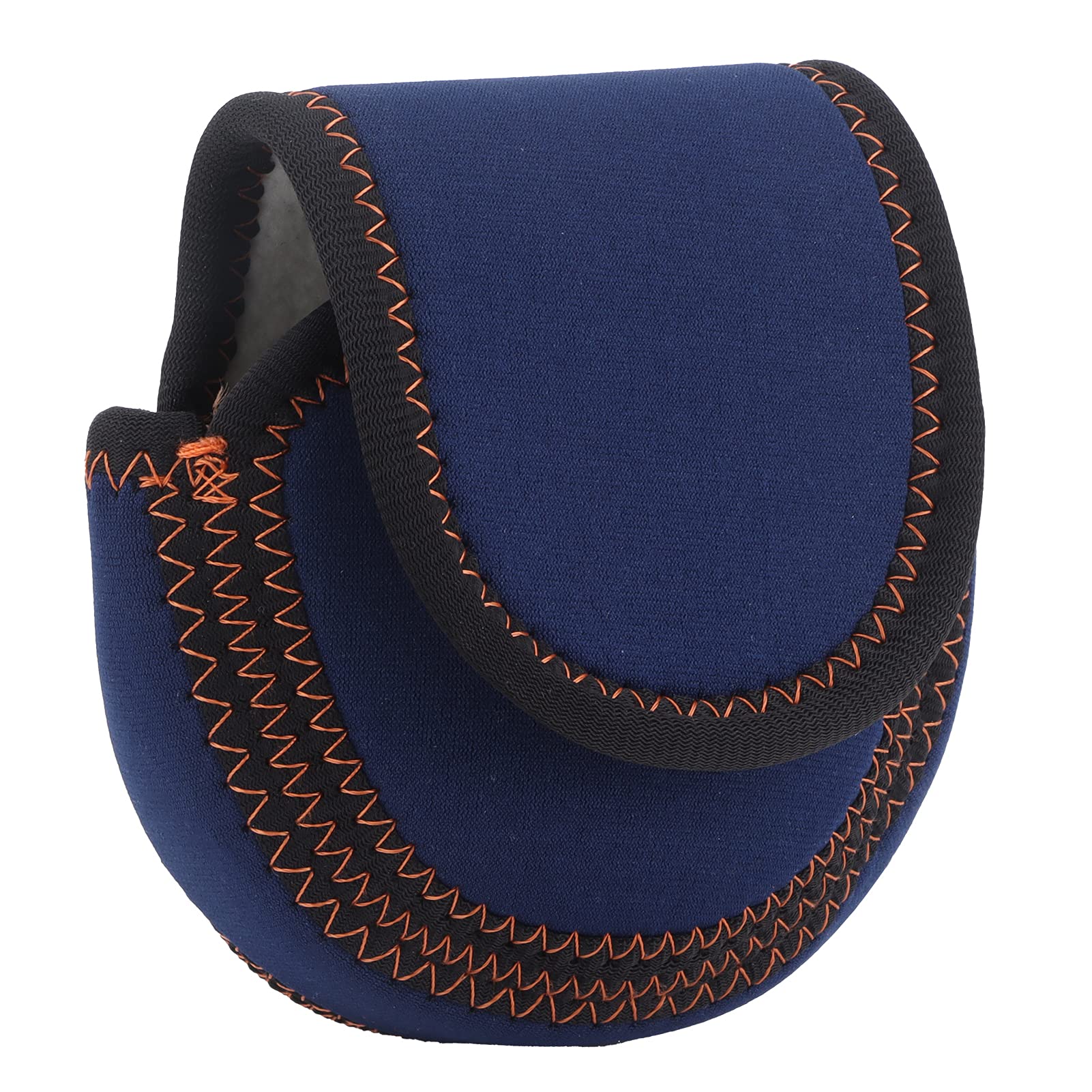 Acouto fly reel case artificial leather lining adds durable interior protection.