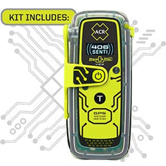 ACR ResQLink View GPS display highlights satellite signal for precise location in emergencies