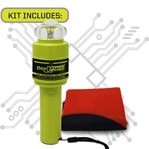 ACR Signal Mirror aids daytime SOS signaling with enhanced visibility.