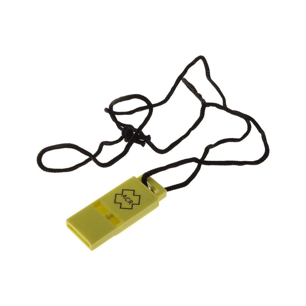 ACR Res-Q Whistle lightweight and durable for easy gear attachment.