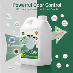 ACTICLEAR Pee Powder Gel's compact size fits tight camping packs.