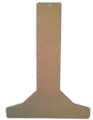 Action Target Retriever Backer, 18x24 size, ready for quick target changes.