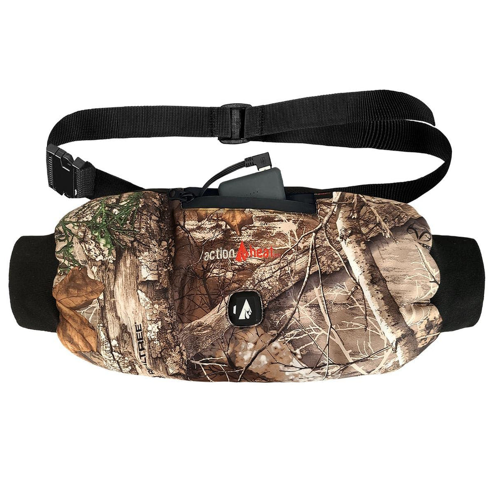 ActionHeat 5V hand warmer muff back panel provides even warmth across hands