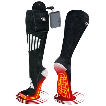 ActionHeat 5V heated socks are washable with the included mesh bag on gentle cycles