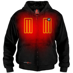 ActionHeat 5V Heavyweight Heated Hoodie front view delivers core warmth.