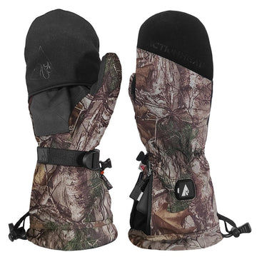 ActionHeat glomitts magnetic flip-thumb design for quick adjustments.