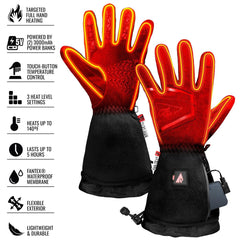 ActionHeat gloves palm silicone grip improves dexterity for grip heavy tasks