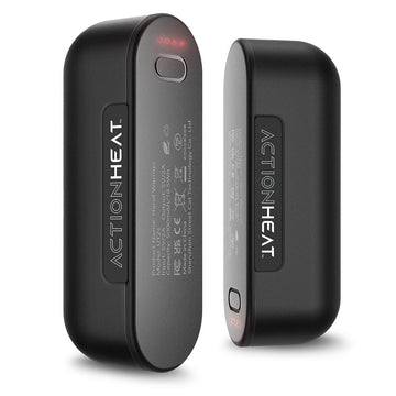 ActionHeat hand warmer showing heat settings indicator for precise control