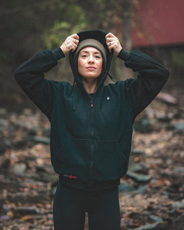 ActionHeat hoodie color-coded three levels for customizable warmth