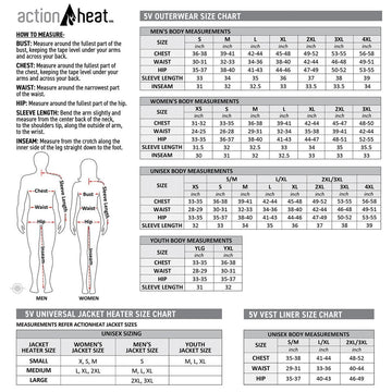 ActionHeat machine-washable thermals simplify care after outdoor activities.