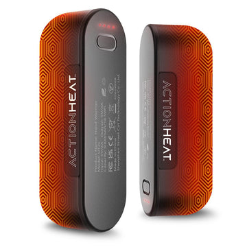 ActionHeat Magnetic Dual Hand Warmer in a compact form for portable warmth on outdoor trips