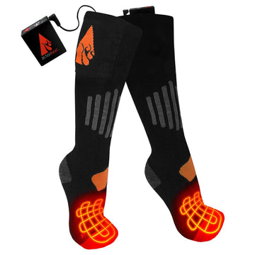 ActionHeat wool socks packaging ready warmth for outdoor winter activities