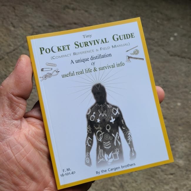 ACW FM 16-101.4c Tiny Pocket Survival Guide cover, portable field reference for emergencies.