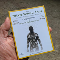 ACW FM 16-101.4c Tiny Pocket Survival Guide cover, portable field reference for emergencies.