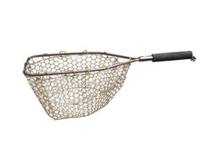 Adamsbuilt aluminum catch and release net with camo ghost netting for smooth, gentle fish handling.