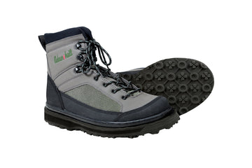 Adamsbuilt Gunnison River Wading Boot in beige with sticky sole for reliable river traction