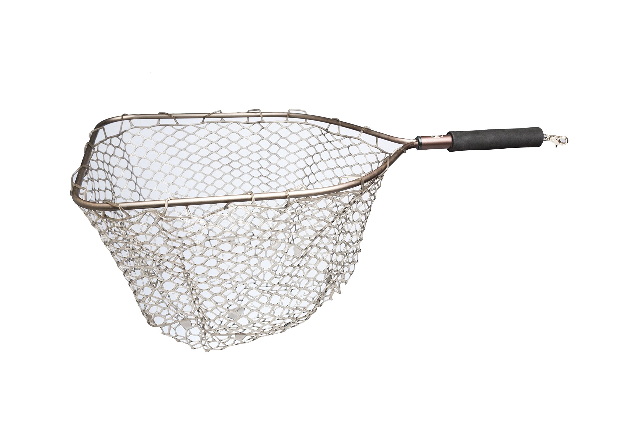 Adamsbuilt 19-inch trout net with camo ghost netting for stealthy trout landings