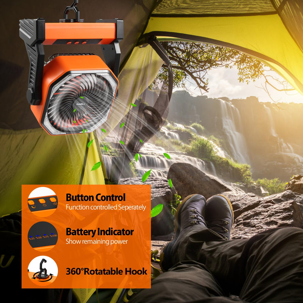 AddAcc 58-hour operation on low speed reduces battery anxiety during trips