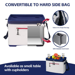 ADDIMOR cooler box showing removable liner for flexible use