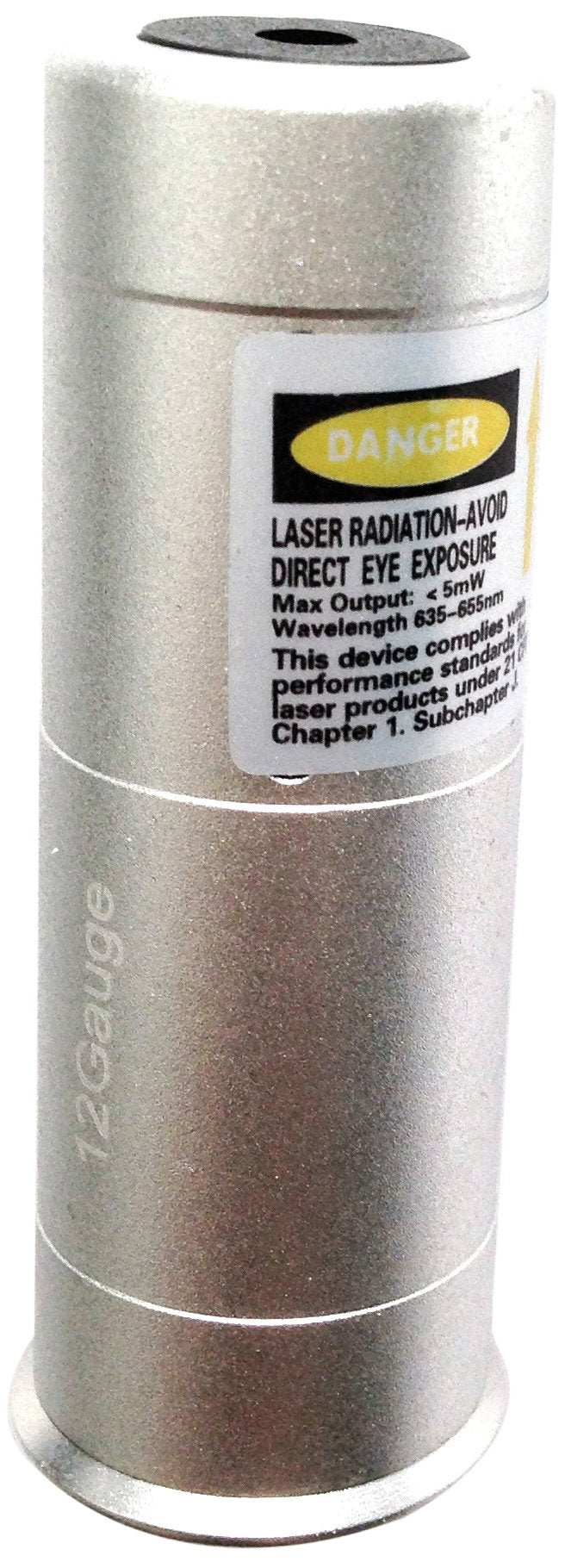 Ade Advanced Optics Class 3R Premium 12-Gauge bore sight laser attached for quick zeroing