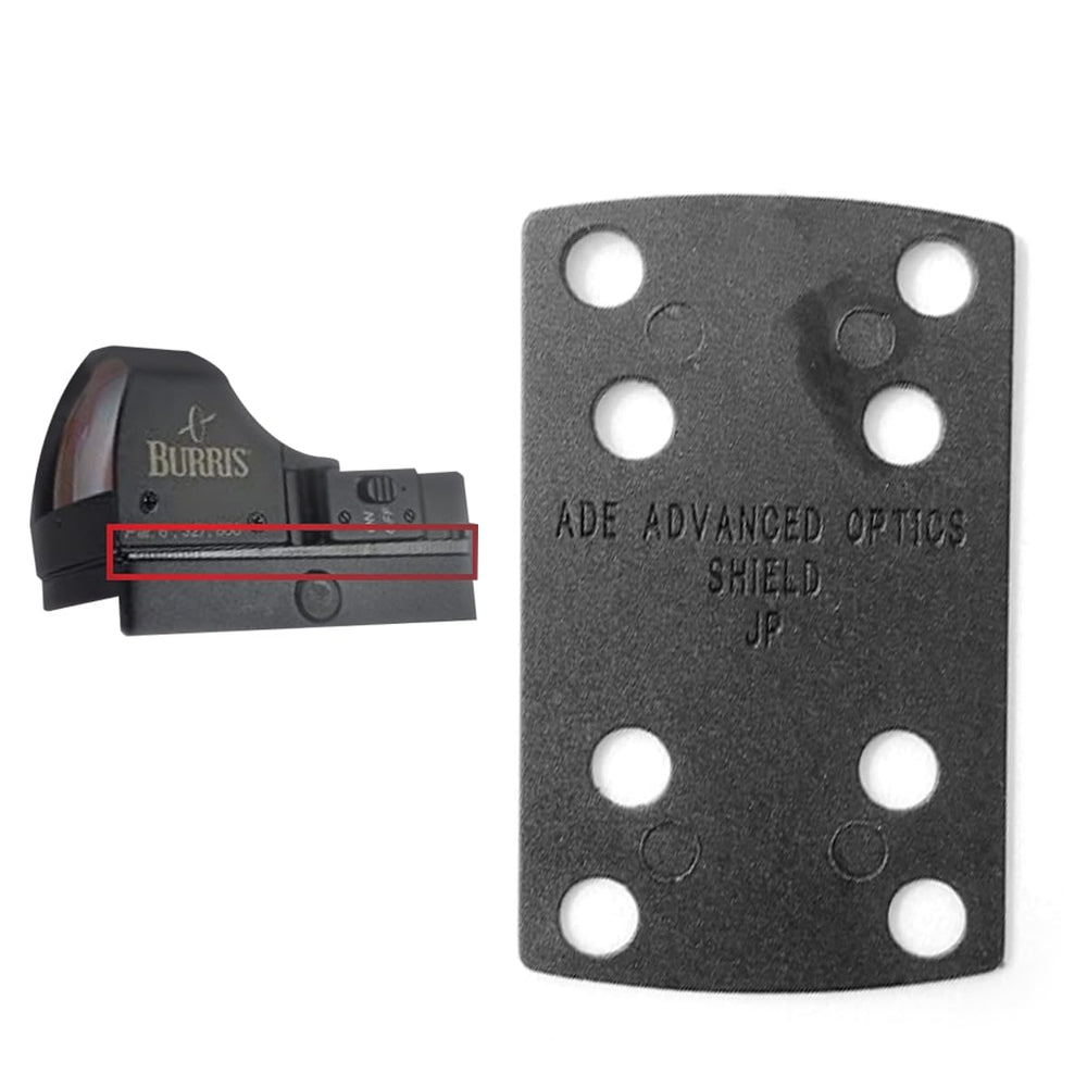Ade Advanced Optics Delrin Shims provide extra elevation range for precise zeroing.