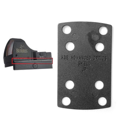 Ade Advanced Optics Delrin Shims provide extra elevation range for precise zeroing.
