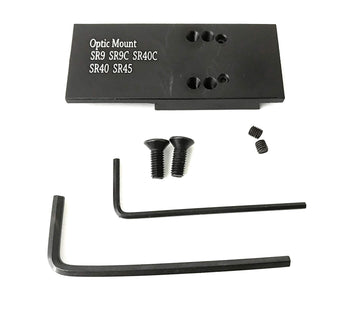 Hard anodized aircraft aluminum mount by Ade Advanced Optics for durable performance
