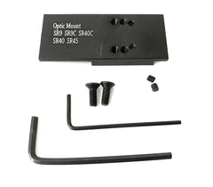 Hard anodized aircraft aluminum mount by Ade Advanced Optics for durable performance