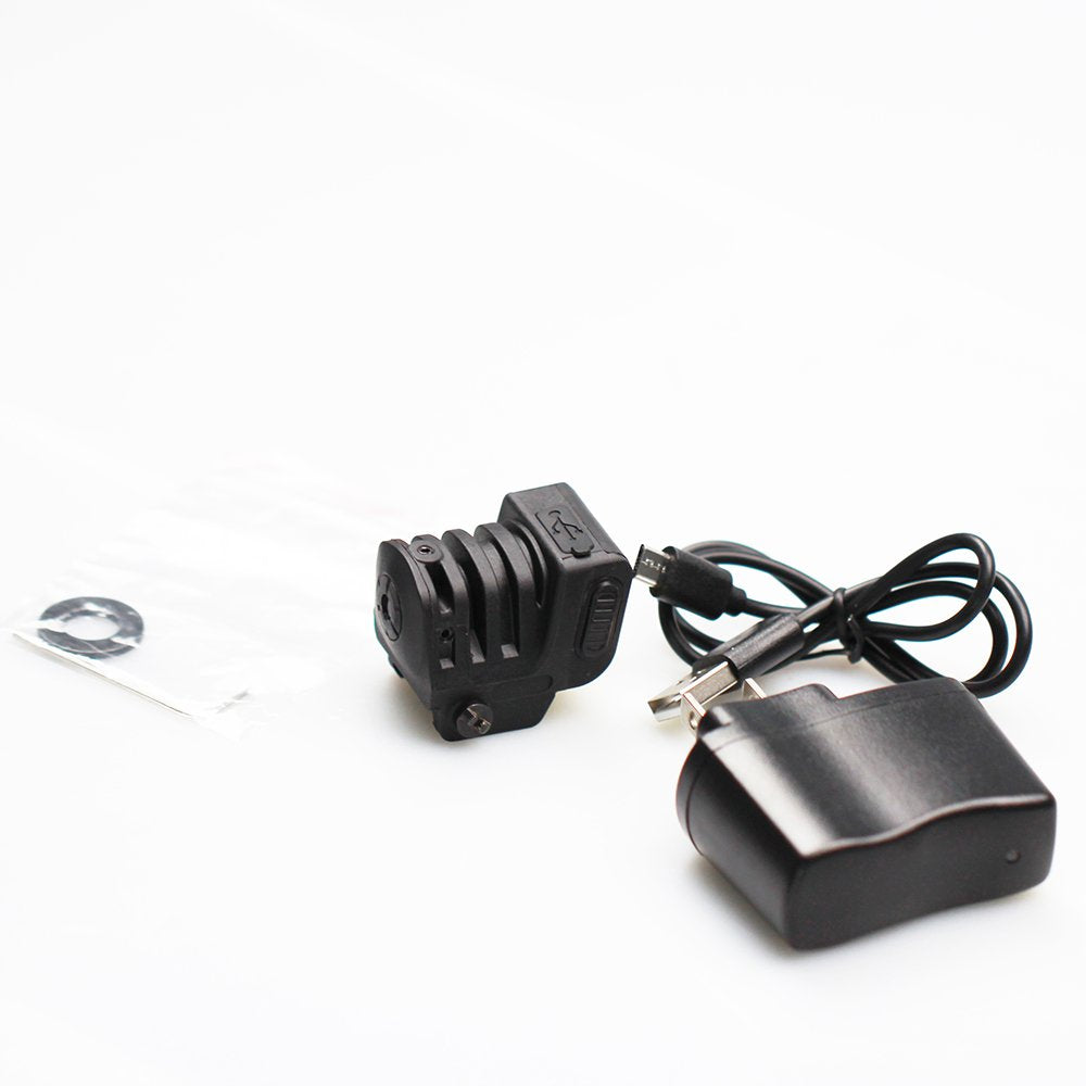 Built-in Li-ion battery powers the laser for on-the-go sessions.