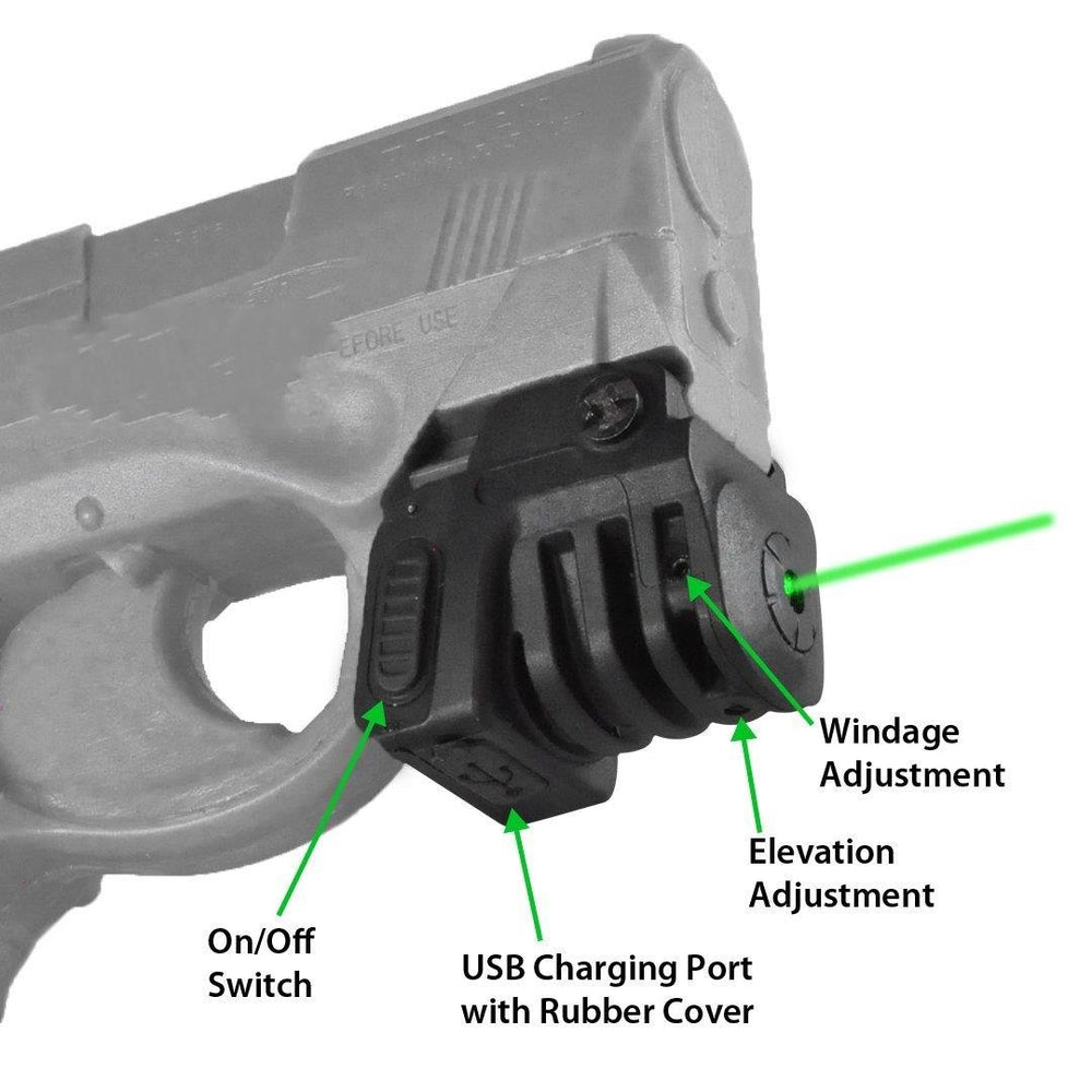 Class IIIa green laser stays under 5mW for safe practice.