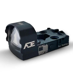 ADE Advanced Optics NUWA PRO RD3-021 mounted on a pistol for fast target acquisition.