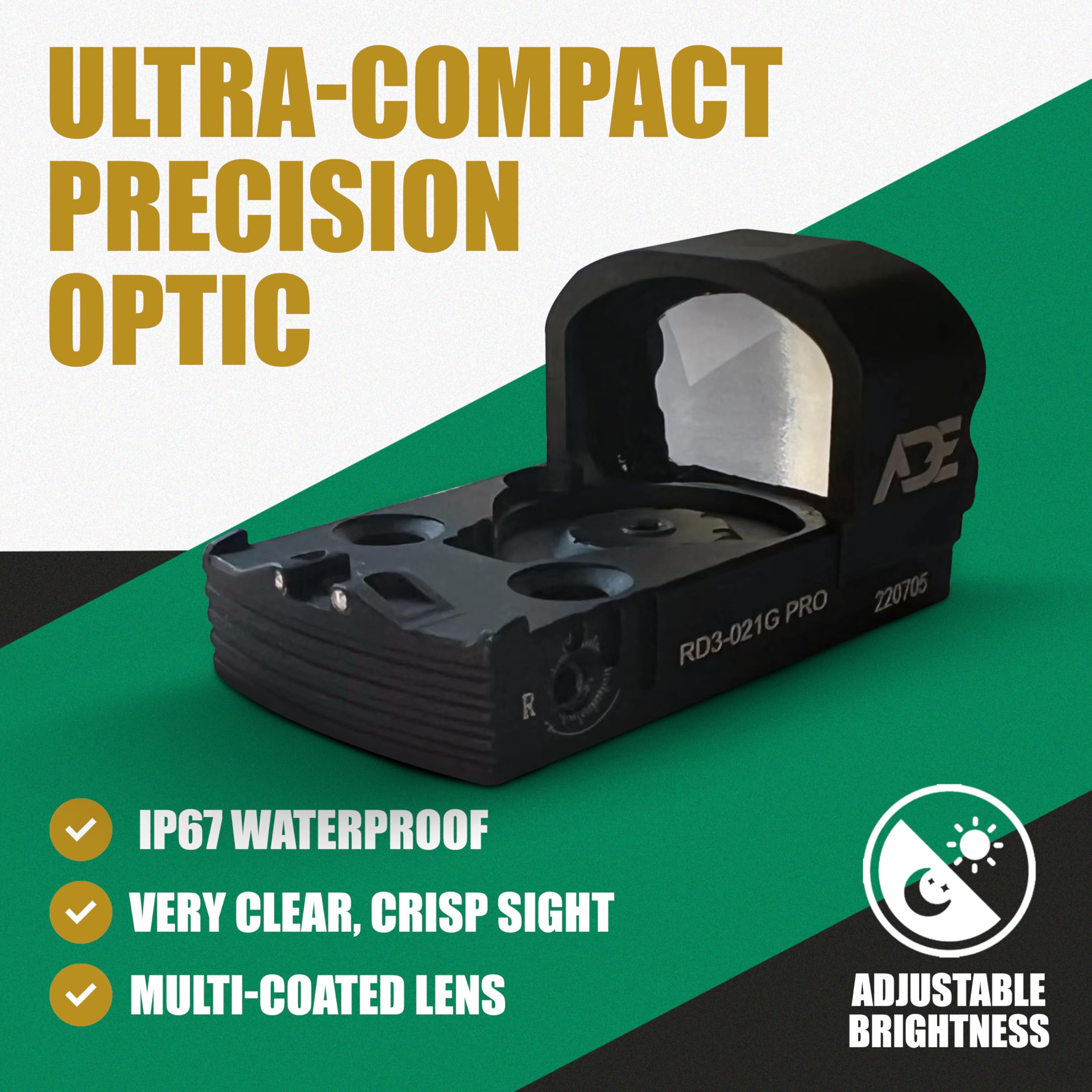 Top-loading battery access on NUWA PRO RD3-021 enables quick power swaps.