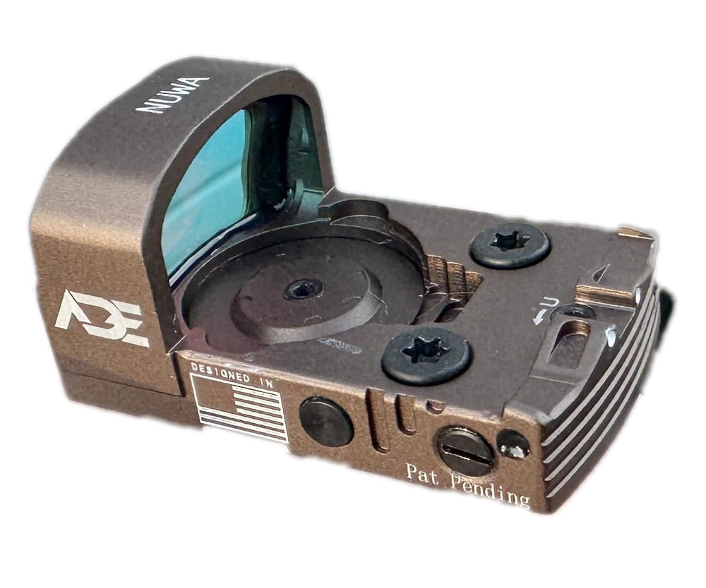 Ade Advanced Optics RD3-021 NUWA top battery loading enables quick field battery changes