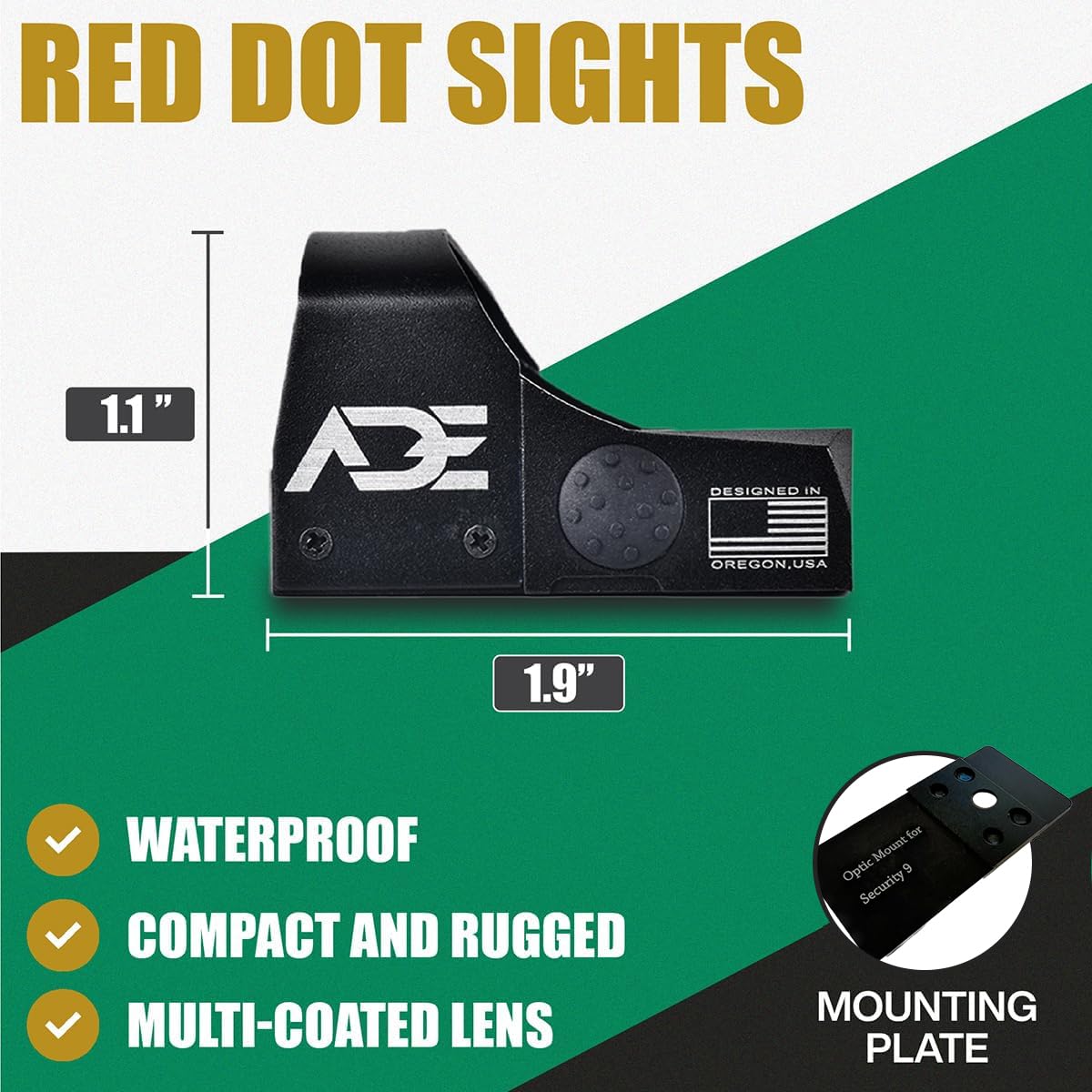 Comprehensive ready-to-use kit includes all mounting hardware.