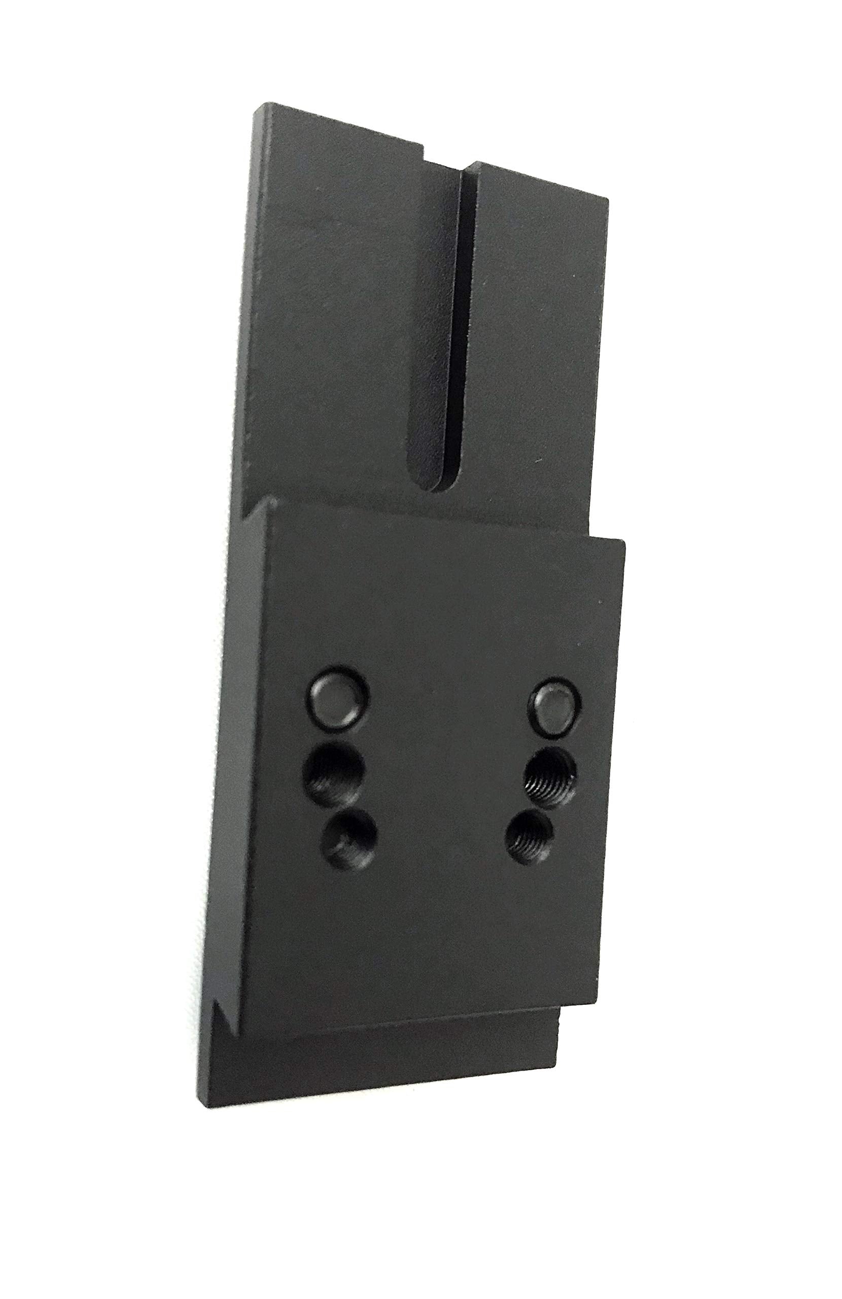 Ade Advanced Optics red dot mounting base on Ruger SR9 for fast target engagement