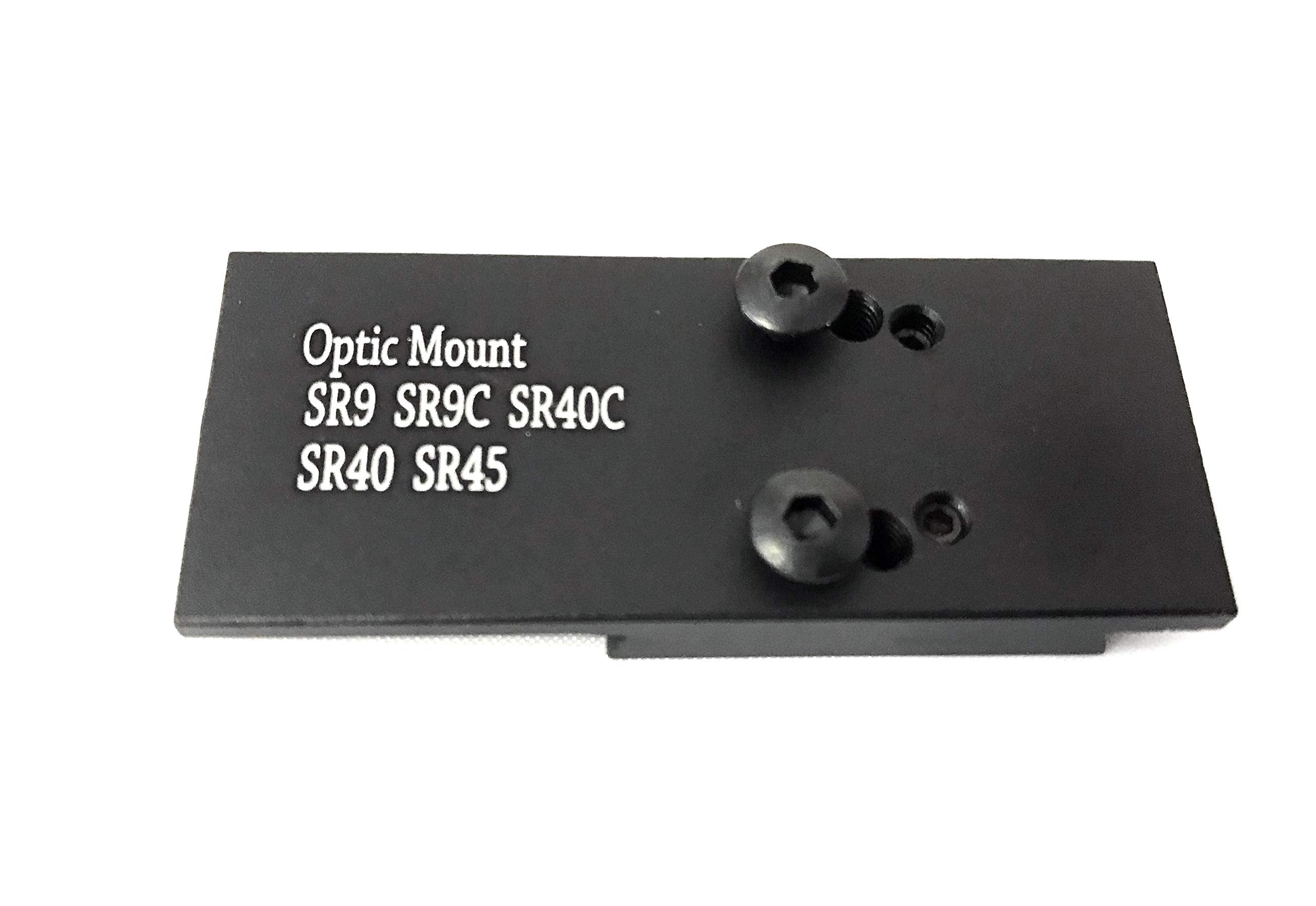 Ruger SR9C SR40C SR45 mounting plate by Ade Advanced Optics ensures stable fit