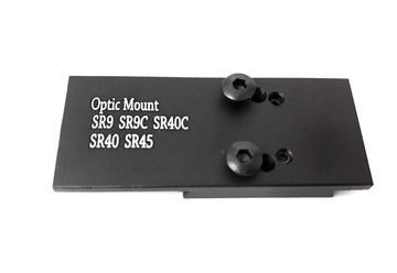 Ruger SR9C SR40C SR45 mounting plate by Ade Advanced Optics ensures stable fit