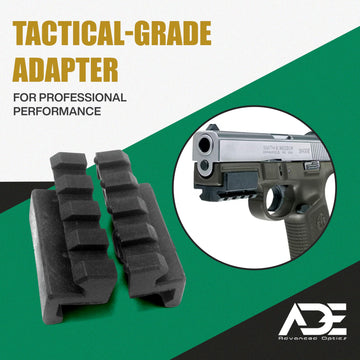 Precision screws deliver lock-tight connection for accessories by Ade Advanced Optics.