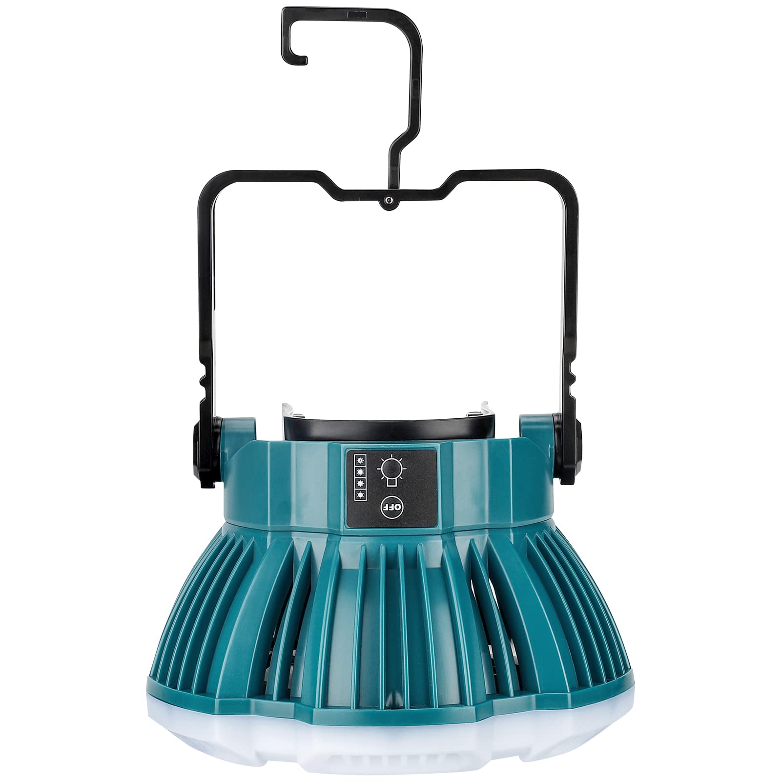 Adisipsoarin lantern battery-compatibility demonstrates Makita power options for versatile outdoor use.