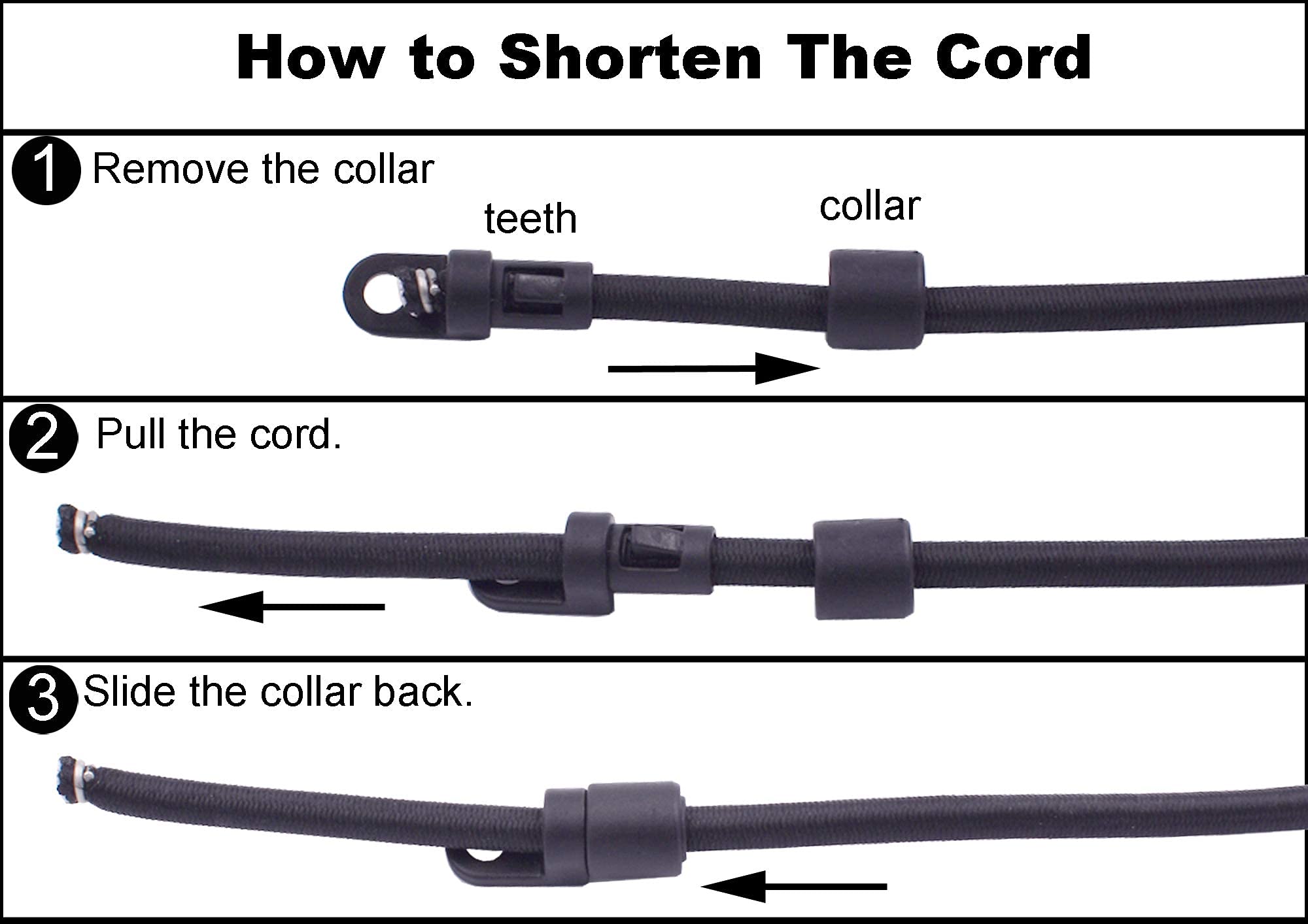 Adjustable 18 inch fishing rod strap in use